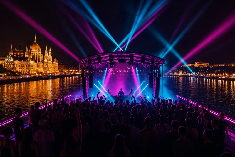 Neon Danube Night